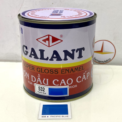 Sơn dầu Galant màu Pacific Blue 532 _ 0.8L