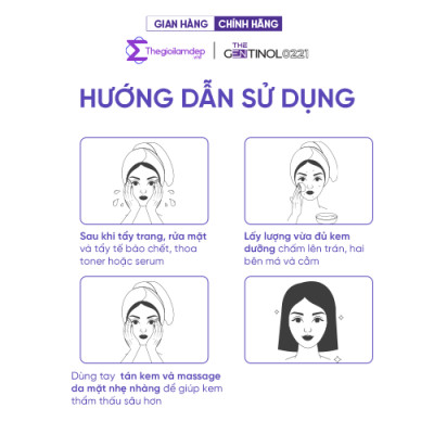 Kem Mela Off tái sinh tế bào, khôi phục sự cân bằng da The Gentinol 0221 50g