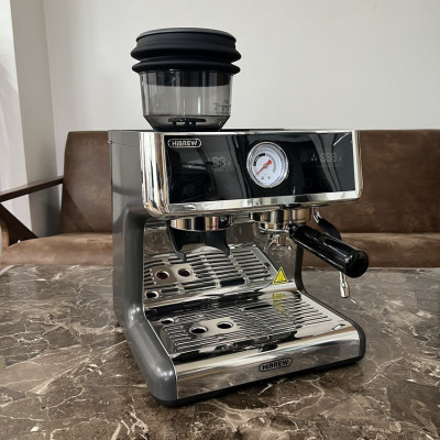 Máy pha cà phê Espresso chuyên nghiệp thương hiệu Mỹ cao cấp HiBREW H7A - Hàng Chính Hãng