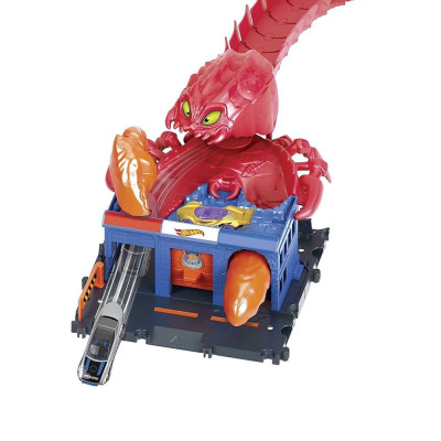 Đồ Chơi Mô Hinh Bò Cạp Độc Dược Hot Wheels City Scorpion Flex Attack - Hot Wheels HDR32/HDR29