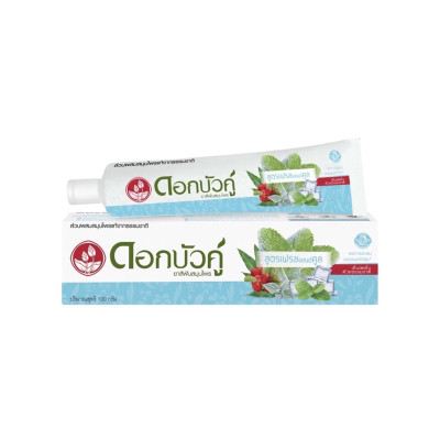 [COMBO 6 HỘP] Kem đánh răng thảo dược hương bạc hà thơm mát trắng răng Dokbuaku Cool & Fresh - 150g