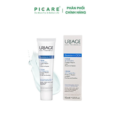 Kem Dưỡng Cho Da Kích Ứng Uriage Bariederm Cica Creme 15ml