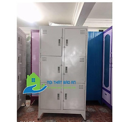 Tủ hồ sơ văn phòng 6 cửa  cao 1m8  Đại Thành