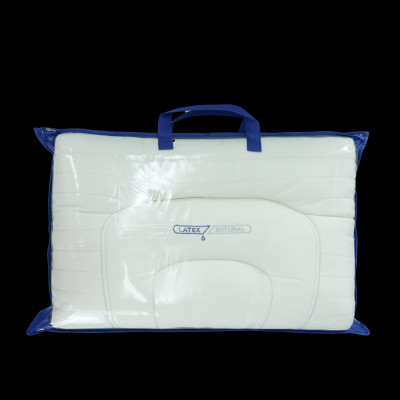 Gối chức năng, ruột gối đầu chăm sóc vai gáy cổ Functional Natural Latex NIN House 48x74cm công thái học