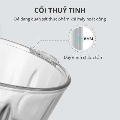 Máy xay thịt đa năng Mishio MK-135 1,8L - Hàng chính hãng