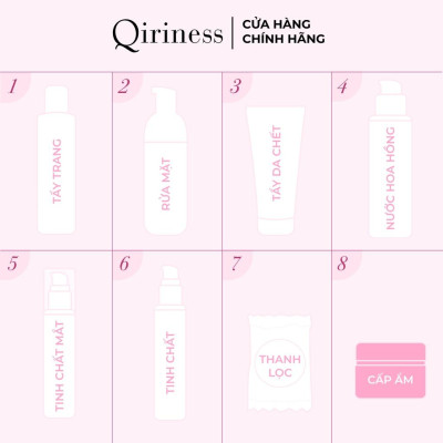 Kem dưỡng dành cho da khô và mất nước giúp bảo vệ da nguồn gốc thiên nhiên Qiriness Protecting Moisturizing Cream 50ml