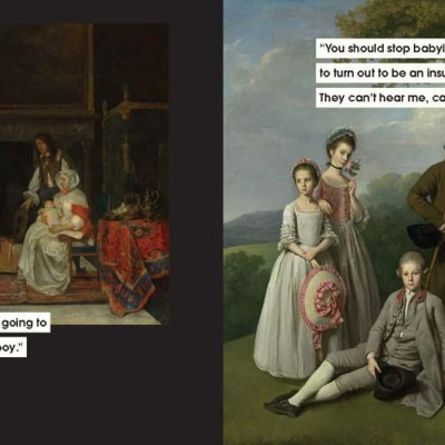 Sách - Parenting Advice to Ignore in Art and Life by Nicole Tersigni (UK edition, Hardcover)