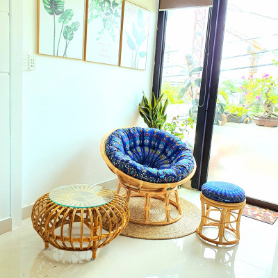 Bộ ghế thư giãn papasan phiên bản đặc biệt