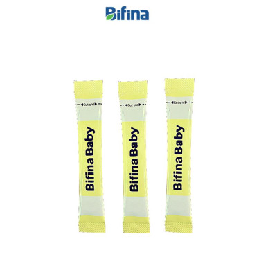 Men vi sinh cho bé Bifina Baby - Hỗ trợ giảm táo bón, cải thiện tiêu hoá cho bé - Lẻ 3 gói (không có hộp)