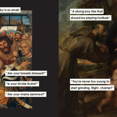 Sách - Parenting Advice to Ignore in Art and Life by Nicole Tersigni (UK edition, Hardcover)