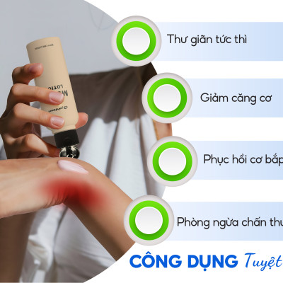 Dưỡng thể thư giãn Phiten Metax Lotion B 120ml