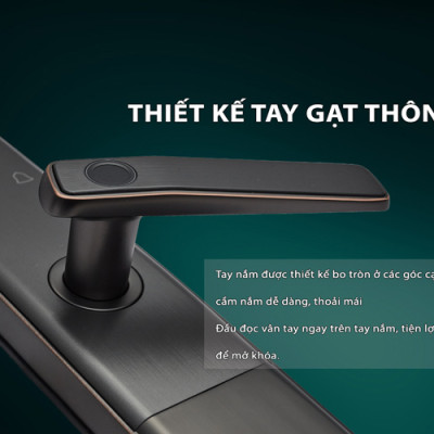 Khoá cửa thông minh Kitos KT-G900 Plus