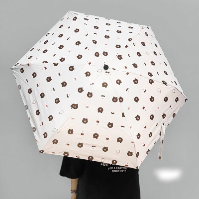 Ô dù đi mưa , che nắng gấp gọn hình gấu dễ thương cute chống tia UV , dù gấu xinh xắn nhỏ gọn dễ dàng mang theo mọi nơi