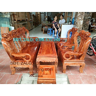 Bộ bàn ghế gỗ lim phòng khách