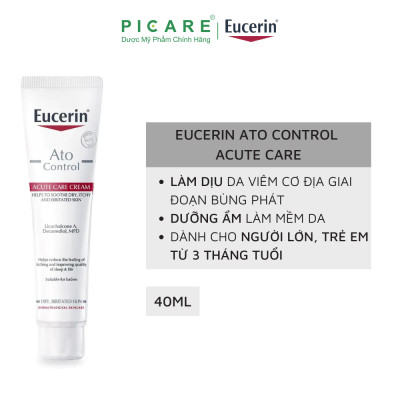 Kem Dưỡng Da Eucerin Ato Control Acute Care (40ml)