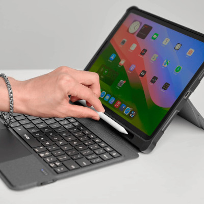 Bao ốp bàn phím thông minh WIWU WALTZ MAGIC dành cho iPad Air 4 2020 - Hàng Chính Hãng