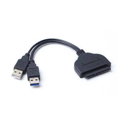 Cáp chuyển Sata to 2 đầu USB 3.0 và 2.0 - Hàng Nhập Khẩu