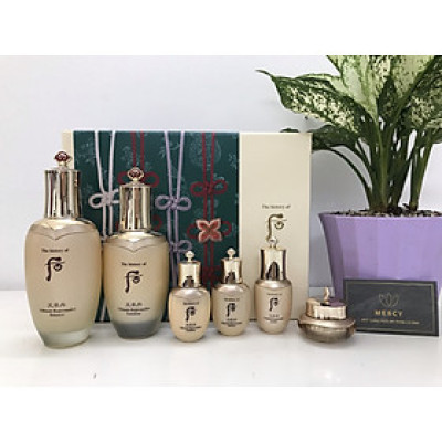 Bộ dưỡng tái sinh da, chống oxy hóa cao cấp Whoo Cheonyuldan 2pcs Special Set