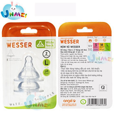 Núm vú Wesser cổ rộng size L