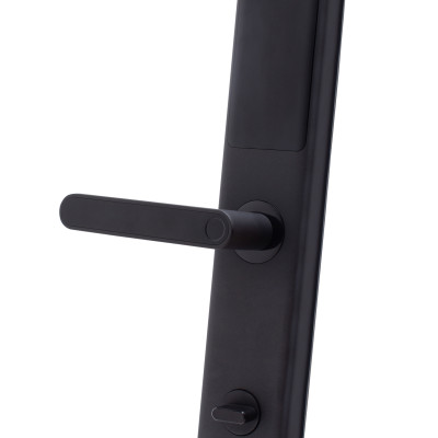 Khóa điện tử vân tay Makoto dòng Bushido 360 màu đen Ngôn ngữ hoàn toàn Tiếng Việt