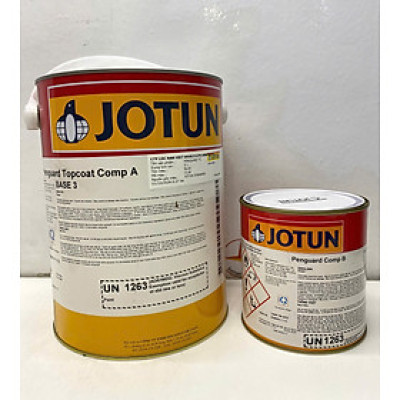 Sơn Epoxy Jotun Penguard Topcoat base 3 màu xanh - Blue 0138 _5L/bộ