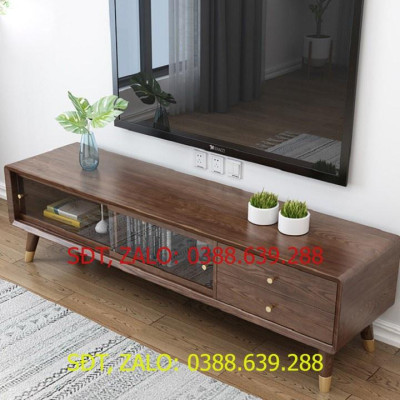 Kệ tivi nhập khẩu dài 1,8m gỗ tự nhiên sang trọng, kệ tivi treo tường hiện đại LUX.KTV07