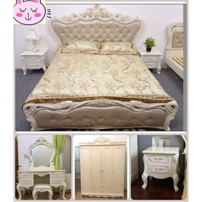 Combo giường bàn phấn táp cao cấp