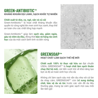 Gel Tắm Gội Lá Khế Bồ Hòn Heebee