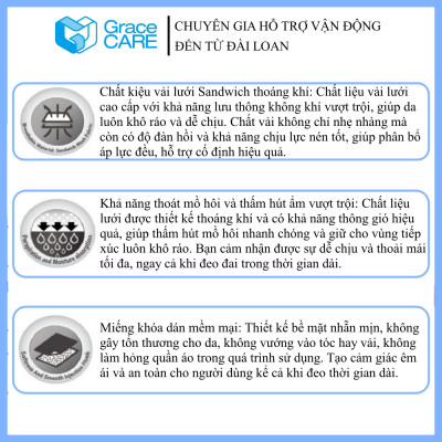 Đai Bảo Vệ Lưng Grace Care LH220 – Dây Kéo Ròng Rọc Cố Định Chắc Chắn, Giảm Đau Lưng Hiệu Quả