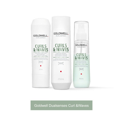 Dầu Xả Dưỡng Xoăn Goldwell Curls & Waves Cấp Ẩm Chuyên Sâu, Tóc Bồng Bềnh Dễ Vào Nếp