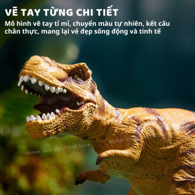 Mô hình khủng long cao su T-rex Spinosaurus Mideer Queen sized Simulated Dinosaur
