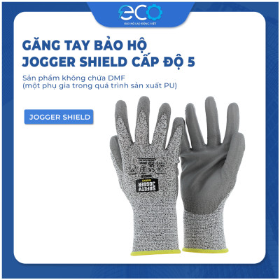 Găng tay chống cắt cấp độ 5 Jogger Shield cho thợ cơ khí, lắp đặt, nhôm kính