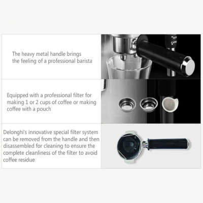 Máy pha cà phê Espresso thương hiệu cao cấp Delonghi ECP35.31 - Hàng Chính Hãng