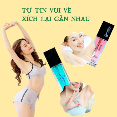 COMBO Xịt Khử Mùi DEORA CLEAR & AROMA 50ml, Khử Mùi Hôi Nách, Ngăn Tiết Mồ Hôi, Không Gây Ố Vàng Áo