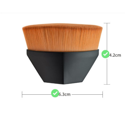 Bộ Cọ trang điểm tán kem nền Chuyên Dụng 55 loại 1 bảng to 6,3cm x4,2cm Lông Mềm mịn Đơn ăn phấn