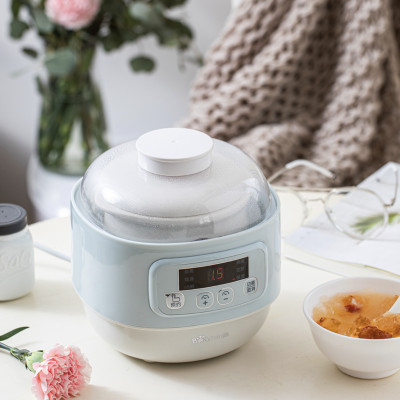 Nồi Nấu Cháo Chưng Yến Bear DDZ-A08G2 Dung Tích 0.8 Lít Công Suất 200 W - Hàng Chính Hãng