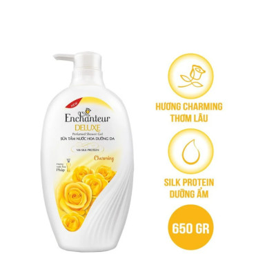 Sữa Tắm Nước Hoa Enchanteur Charming 650g