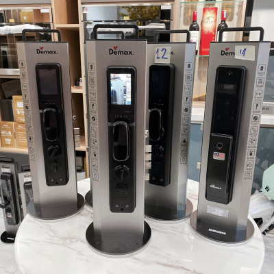 Khóa vân tay thông minh tự động màn hình chuông DEMAX SL866 BN