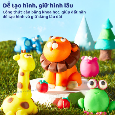 Đất nặn an toàn cho bé hữu cơ không dính tay mideer Mellow Dough Clay