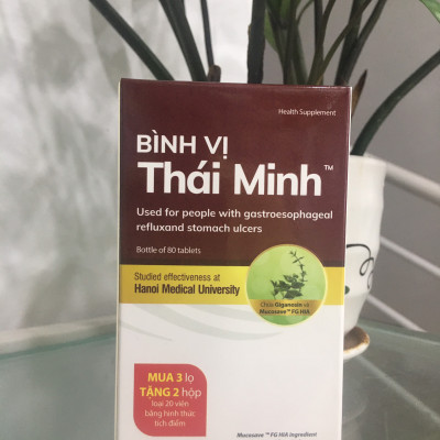 Bình vị Thái Minh- Giảm viêm loét dạ dày, trào ngược dạ dày, thực quản 