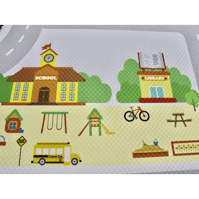 Thảm trải sàn Silicon chống trơn trượt cho bé Toyshouse tiêu chuẩn Châu Âu EU71