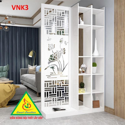 Vách ngăn tủ kệ VNK2 - Nội thất lắp ráp Viendong Adv