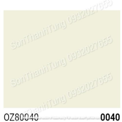 OEXPO ZOCO ALPES FOR EXTERIOR – SƠN PHỦ NGOẠI THẤT BÓNG CAO CẤP- OZ80040