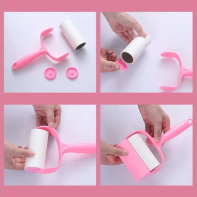 Cây Lăn Bụi Quần Áo Ghế Sofa Tặng Kèm 2 Lõi Lăn Đa Năng Sàn Nhà Lông Động Vật Chó Mèo Thú Cưng  Sợi Vải Đồ Da Chăn Màn Nệm Ghế Salon Quần Áo Ga Giường Tiện Lợi Hiệu Quả