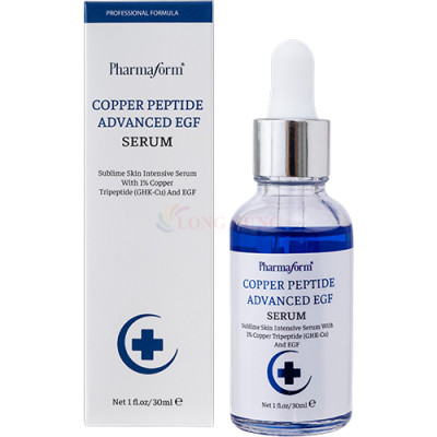 Tinh chất tái tạo da Pharmaform Copper Peptide Advanced Egf Serum (30ml) - Hàng chính hãng