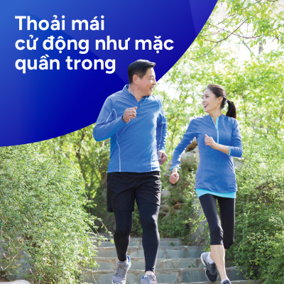 Combo 2 Tã quần người lớn Confidence Slim&Fit mỏng nhẹ vừa vặn size M/L gói 16/14 miếng