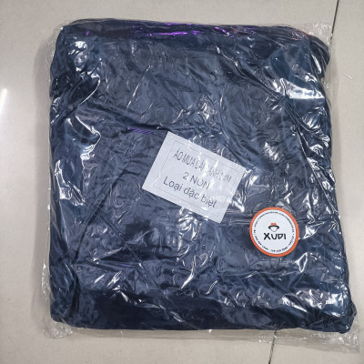 Áo Mưa 2 Đầu Cao Cấp, Áo Mưa Cánh Dơi Hai Đầu Khổ To Rộng, Vải Dù Siêu Dày