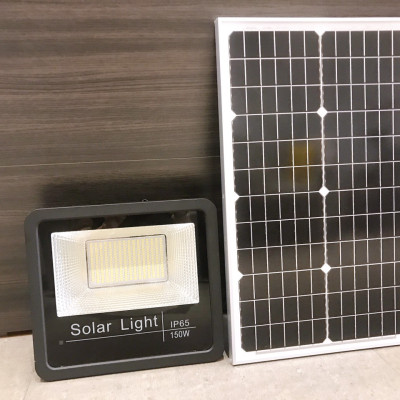 ĐÈN PHA LED NĂNG LƯỢNG MẶT TRỜI 150W CẢM BIẾN THÔNG MINH  1803-150