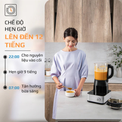 Máy Làm Sữa Hạt Olivo CB22 Pro Thương Hiệu Mỹ Gồm 14 Chức Năng - Hàng Chính Hãng