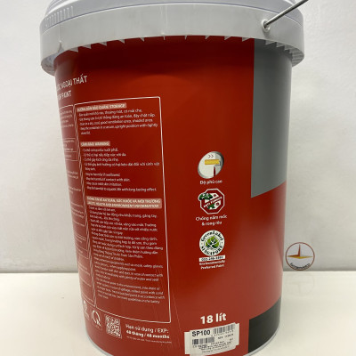 Sơn nước Toa Supertech ngoại thất màu xám 8257 _ 18L